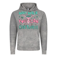 Cloud Rock why walk then you can cartwheel Vintage Hoodie - MaliasSmallBusiness