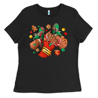 Black Christmas black girl sneakers Ladies Tee - RanaPortraitStore