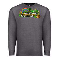 Charcoal Heather Tennessee map St. Patrick's Premium Sweatshirt - CowGirlArtShop