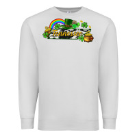 Dove Grey Tennessee map St. Patrick's Premium Sweatshirt - CowGirlArtShop