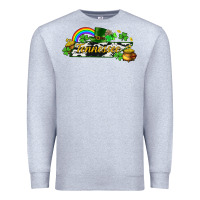 Heather Grey Tennessee map St. Patrick's Premium Sweatshirt - CowGirlArtShop