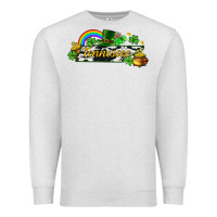Oatmeal Heather Tennessee map St. Patrick's Premium Sweatshirt - CowGirlArtShop