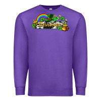 Purple Tennessee map St. Patrick's Premium Sweatshirt - CowGirlArtShop