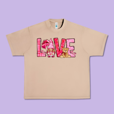Love With Gnome Urban Heavy Tee Designed By Nancycooperartshop