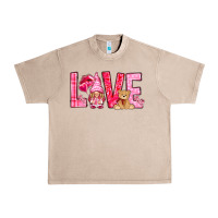 French Oak love with gnome Urban Heavy Tee - NancyCooperArtShop