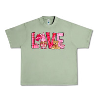 Oil Green love with gnome Urban Heavy Tee - NancyCooperArtShop