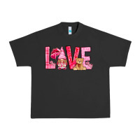 Pigment Black love with gnome Urban Heavy Tee - NancyCooperArtShop