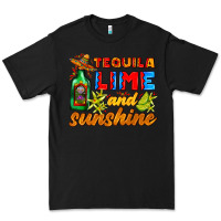 Black tequila lime and sunshine Premium Tee - AdoDesignShop