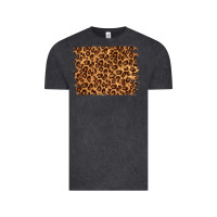 Vintage Black leopard background Vintage Tee - NancyCooperArtShop