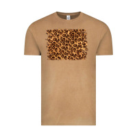 Vintage Camel leopard background Vintage Tee - NancyCooperArtShop