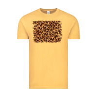 Vintage Mustard leopard background Vintage Tee - NancyCooperArtShop