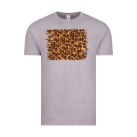 Vintage Zinc leopard background Vintage Tee - NancyCooperArtShop