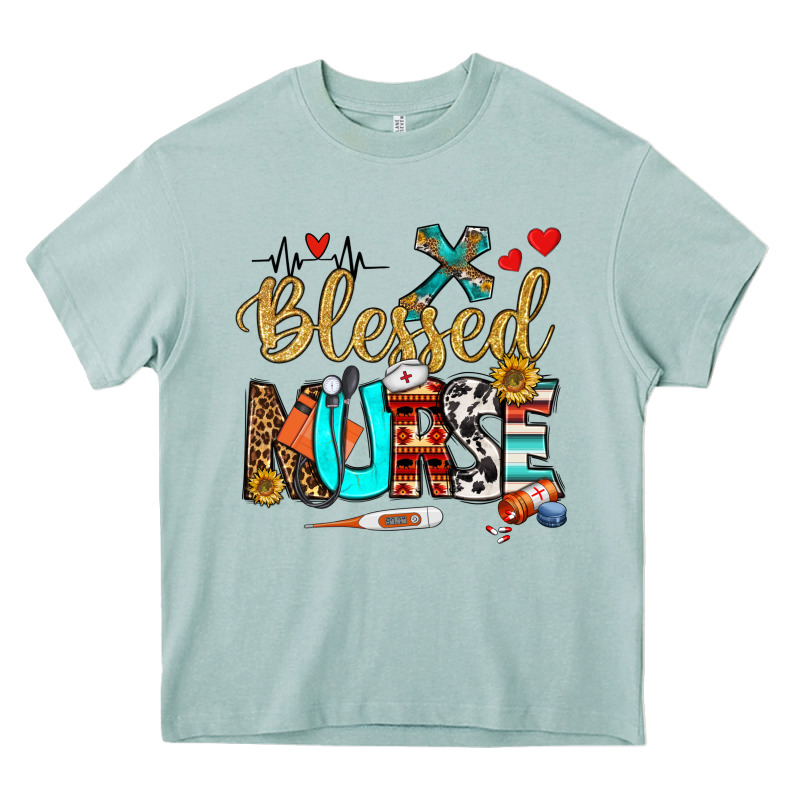 Blessed Nurse Heavy Core Tee by BundleAndBundleShop | Teevron