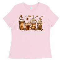 Bubblegum Pink melanin afro coffee cups Ladies Tee - Jasminsmagicworld