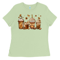 Matcha melanin afro coffee cups Ladies Tee - Jasminsmagicworld