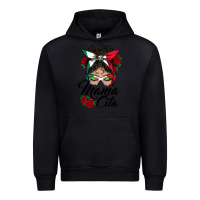 Black mexican mamacita messy bun Urban Hoodie - BundleAndBundleShop