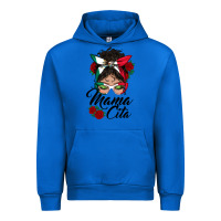 Cobalt mexican mamacita messy bun Urban Hoodie - BundleAndBundleShop