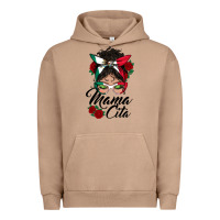 Pigment Burro mexican mamacita messy bun Urban Hoodie - BundleAndBundleShop