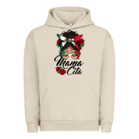 Pigment French Oak mexican mamacita messy bun Urban Hoodie - BundleAndBundleShop