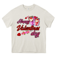 Happy Valentines Day Heavy Core Tee | Teevron