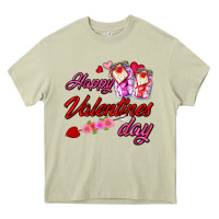 Mossy happy valentines day Heavy Core Tee - AdoDesignShop