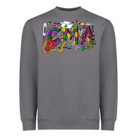 Storm CMA Certified Medical Assistant Mardi Gras Heavyweight Sweatshirt - LillyAllenDesigns