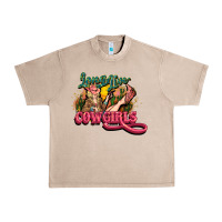 French Oak long live cowgirls Urban Heavy Tee - NancyCooperArtShop