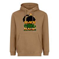 Toasted Coconut Black magic girl Heavyweight Hoodie - HowdyJamesFarm