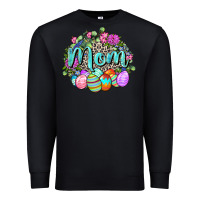 Black Easter Mom  Happy Easter Day Premium Sweatshirt - CowGirlArtShop