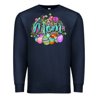 Navy Easter Mom  Happy Easter Day Premium Sweatshirt - CowGirlArtShop