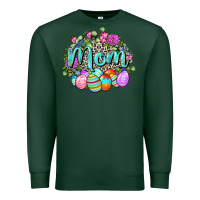 Sports Green Easter Mom  Happy Easter Day Premium Sweatshirt - CowGirlArtShop