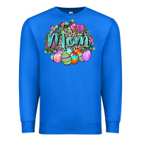 True Royal Easter Mom  Happy Easter Day Premium Sweatshirt - CowGirlArtShop