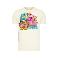 Vintage Arctic i just want stay home and craft Vintage Tee - NancyCooperArtShop