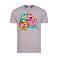 Vintage Zinc i just want stay home and craft Vintage Tee - NancyCooperArtShop