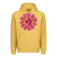 Antique Gold Cancer ribbon sunflower Cancer Awareness Premium Hoodie - HowdyJamesFarm