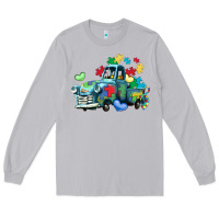 Moon Dust autism truck Long Sleeve Tee - LillyAllenDesigns