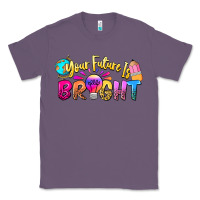 Lavender your future is bright Classic Tee - NancyCooperArtShop
