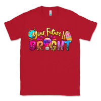 Red your future is bright Classic Tee - NancyCooperArtShop