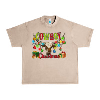 French Oak cowboy christmas Urban Heavy Tee - MaliasSmallBusiness