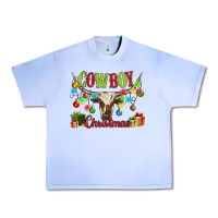 Grape Ice cowboy christmas Urban Heavy Tee - MaliasSmallBusiness