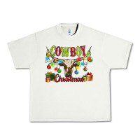 Pistachio cowboy christmas Urban Heavy Tee - MaliasSmallBusiness