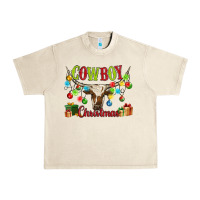 Sandshell cowboy christmas Urban Heavy Tee - MaliasSmallBusiness