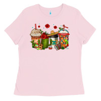 Bubblegum Pink cinco de mayo coffee cups Ladies Tee - Jasminsmagicworld