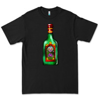 Black tequila bottle Premium Tee - AdoDesignShop