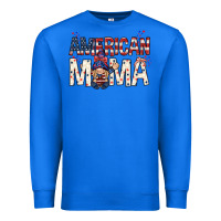 True Royal American mama with gnome mothers day Premium Sweatshirt - HowdyJamesFarm