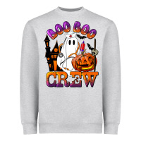 Heather Grey Boo Boo Crew Nurse Heavyweight Sweatshirt - LillyAllenDesigns
