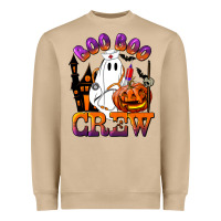 Mushroom Boo Boo Crew Nurse Heavyweight Sweatshirt - LillyAllenDesigns