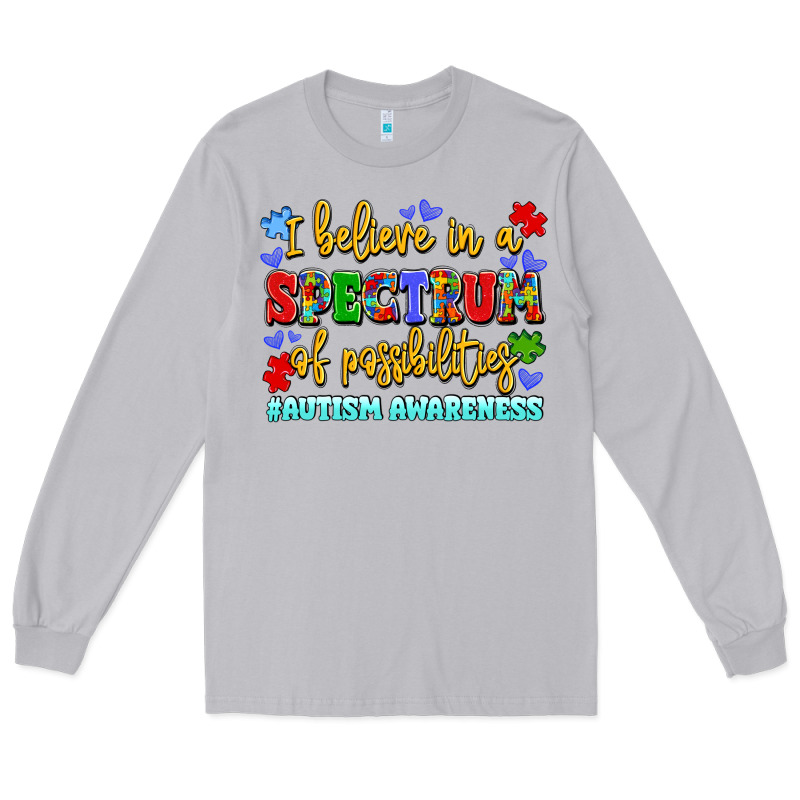 I Believe In A Spectrum Of Possibilities Long Sleeve Tee by LillyAllenDesigns | Teevron