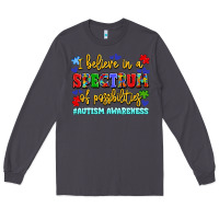 Smoke i believe in a spectrum of possibilities Long Sleeve Tee - LillyAllenDesigns
