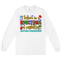 White i believe in a spectrum of possibilities Long Sleeve Tee - LillyAllenDesigns